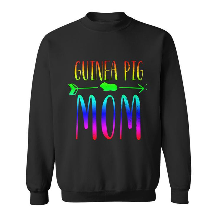 Guinea Pig Mom Cute Pet Owner White Gift Cute Gift Graphic Design Printed Casual Daily Basic Sweatshirt