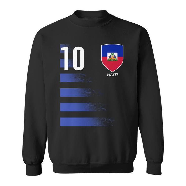 Haiti Football Soccer Futbol Jersey Sweatshirt