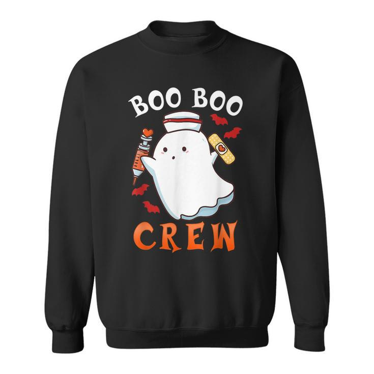 Halloween Nurse Boo Boo Crew  Sweatshirt