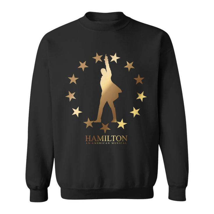 Hamilton An American Musical Golden Stars Tshirt Sweatshirt