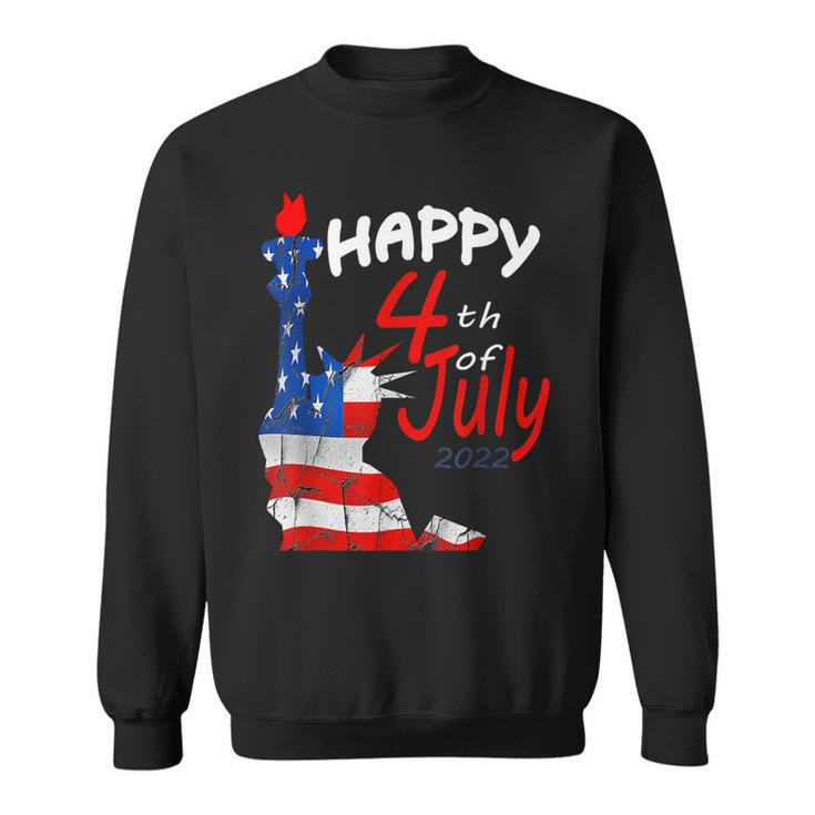 Happy Independence Day 2022 Happy 4Th Of July 2022  Sweatshirt