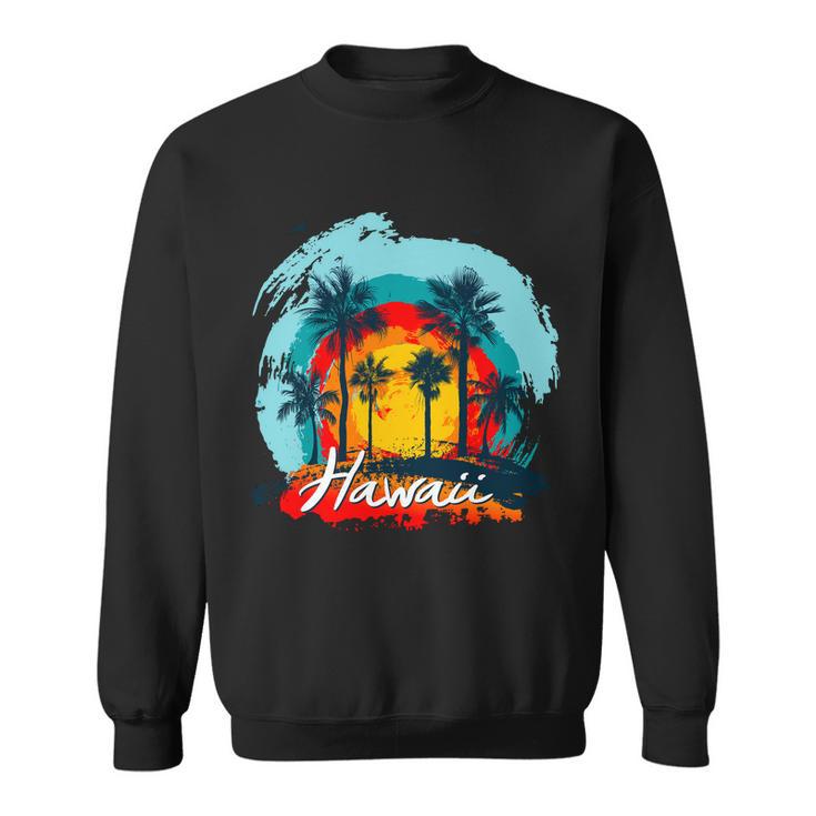 Hawaii Tropical Sunset Sweatshirt