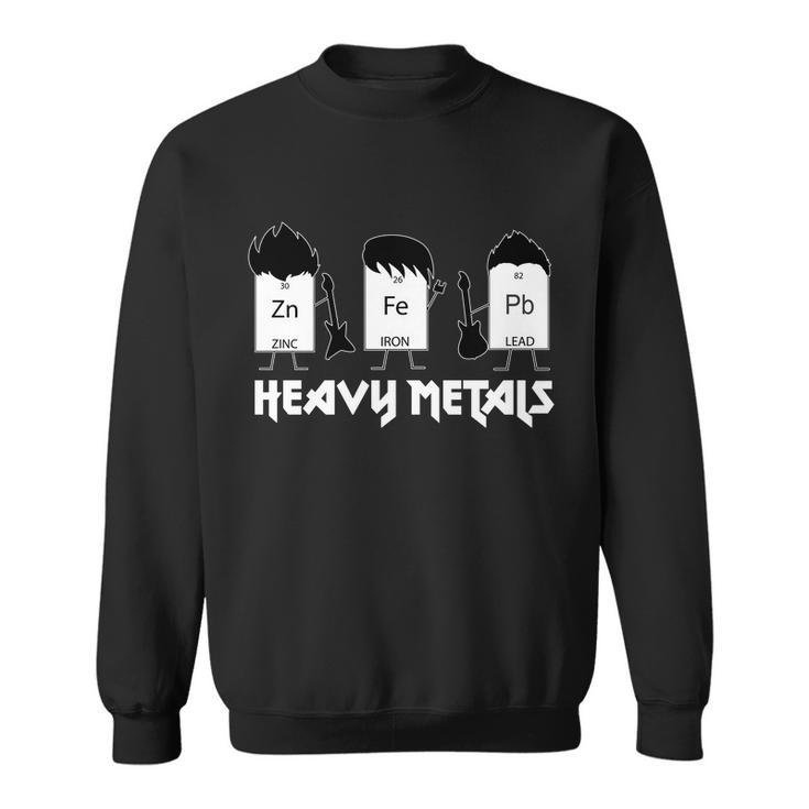 Heavy Metals Periodic Table Of Elements Sweatshirt