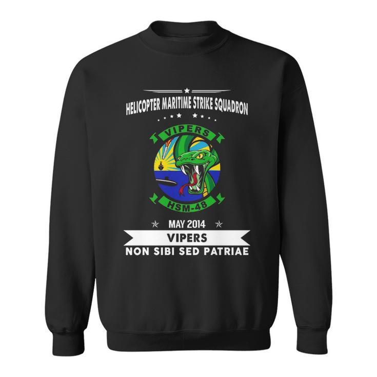 Helicopter Maritime Strike Squadron Hsm  Sweatshirt