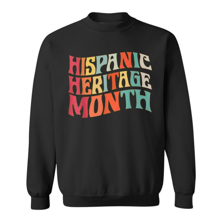 Hispanic Heritage Month 2022 National Latino Countries Flag  Men Women Sweatshirt Graphic Print Unisex