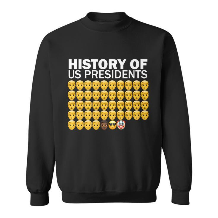 History Of Us Presidents 46Th Clown Pro Republican Tshirt Sweatshirt