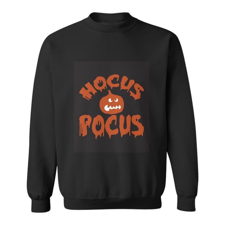 Hocus Pocus Pumpkin Halloween Quote V2 Sweatshirt