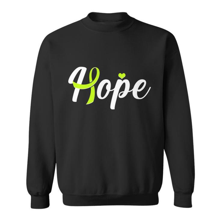 Hope Lymphoma Cancer Awareness Sweatshirt