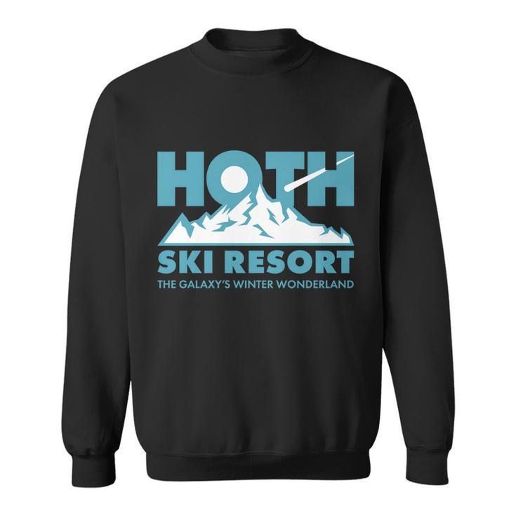 Hoth Ski Resort The Galaxys Winter Wonderland Tshirt Sweatshirt