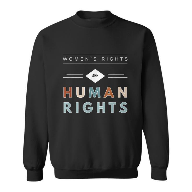 Human Rights Feminism For March Retro Sweatshirt