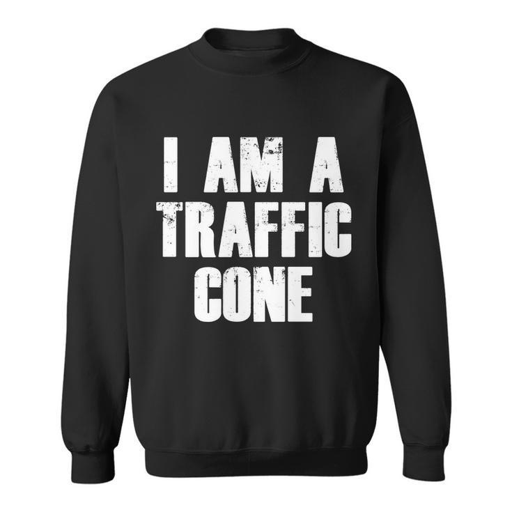 I Am A Traffic Cone Lazy Costume Tshirt Sweatshirt