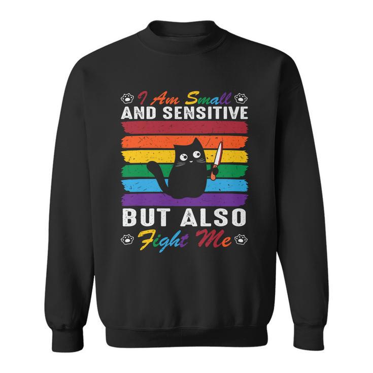 I Am Small Sensitive Lgbt Pride Month Sweatshirt