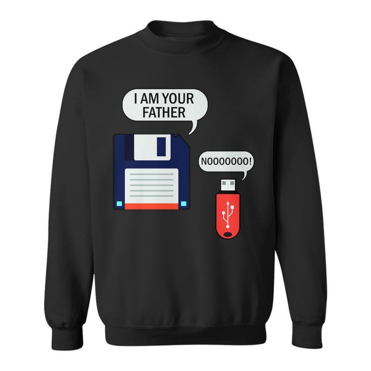 I Am Your Father Retro Floppy Disk Usb Tshirt Sweatshirt