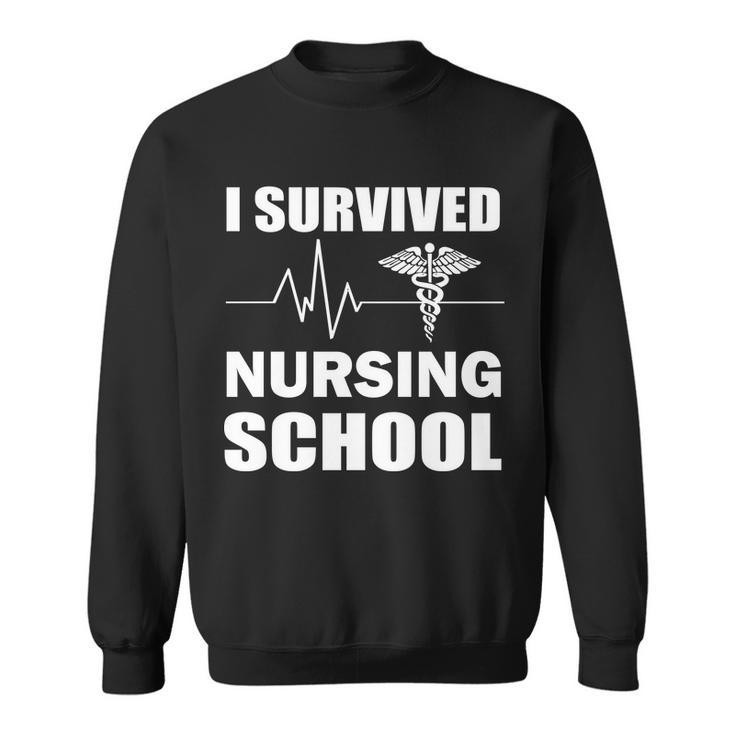 I Survived Nursing School Tshirt Sweatshirt