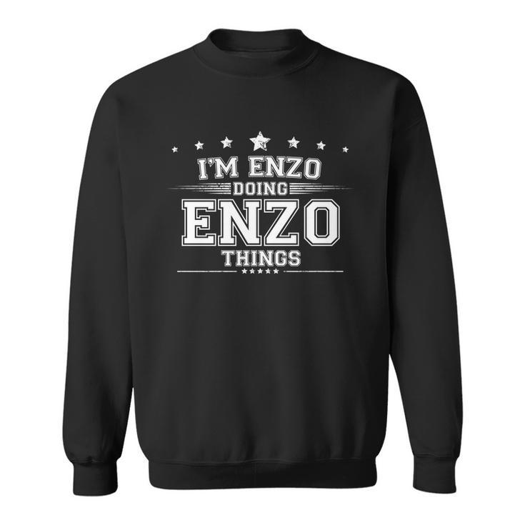 Im Enzo Doing Enzo Things Sweatshirt