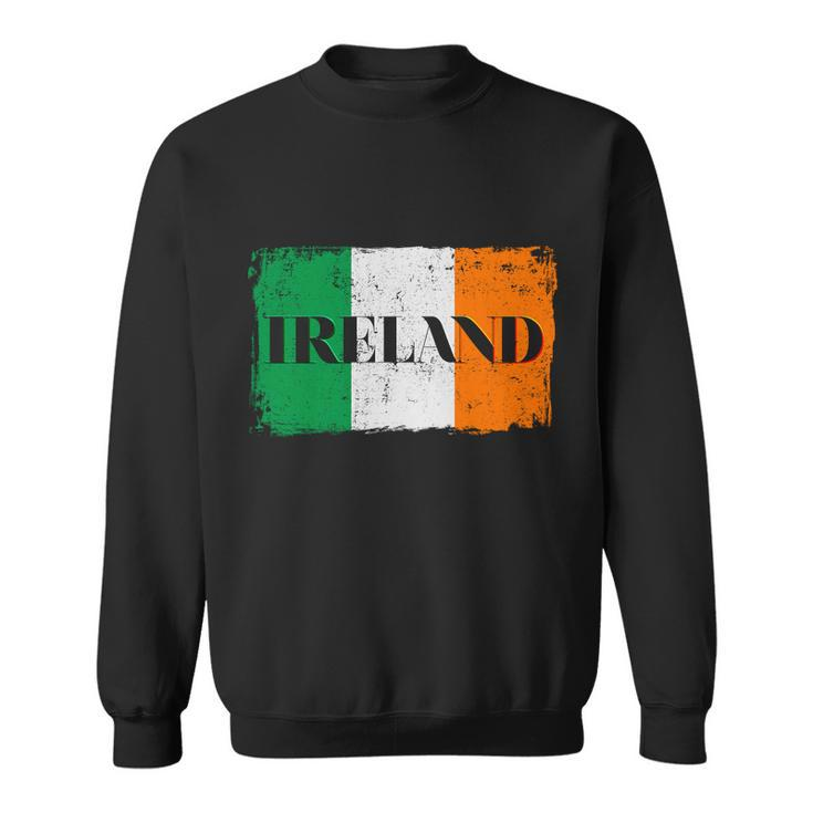 Ireland Grunge Flag Tshirt Sweatshirt