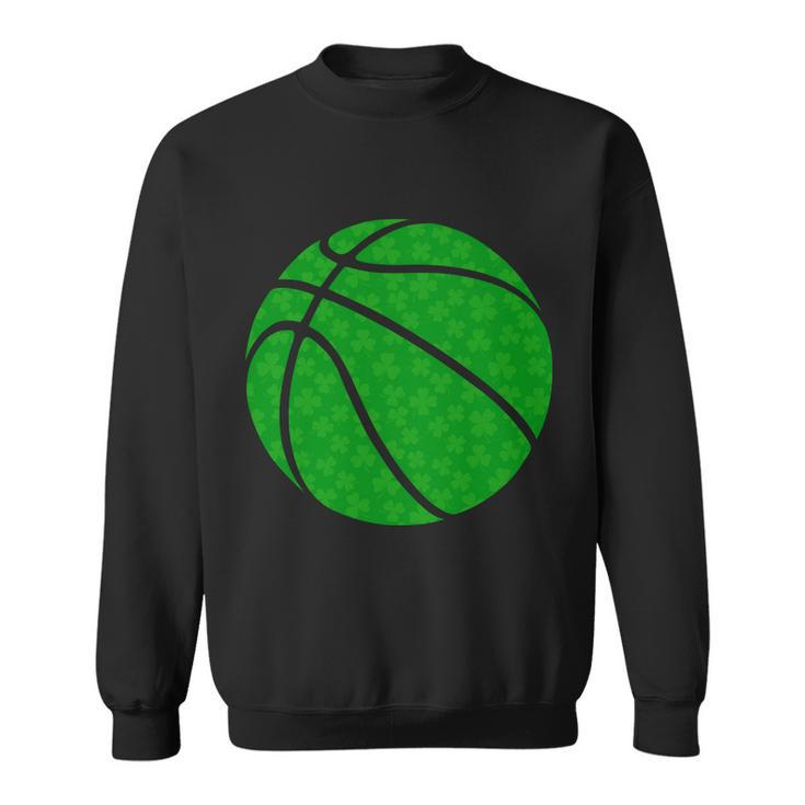 Irish Basketball Shamrock Clover Tshirt Sweatshirt