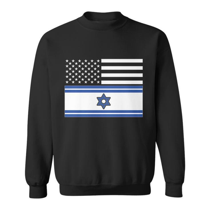 Israeli American Flag Sweatshirt