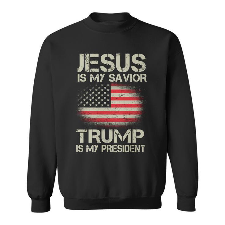 Jesus Is My Savior Trump Is My President Tshirt Sweatshirt