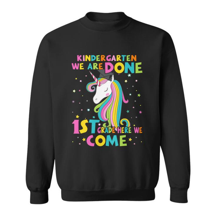 Kindergarten Graduation Magical Unicorn Gift Sweatshirt
