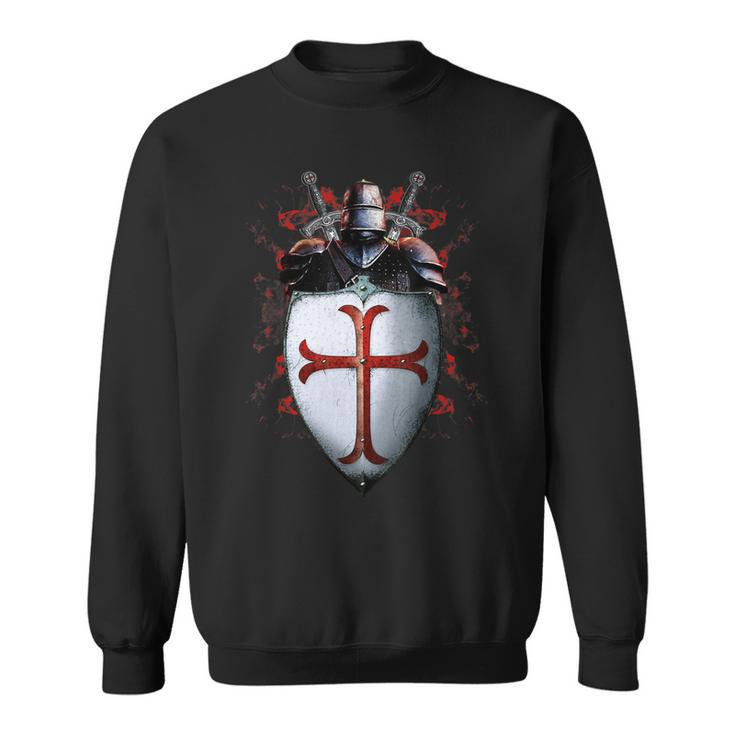 Knights Templar T Shirt - The Brave Knights The Warrior Of God Sweatshirt