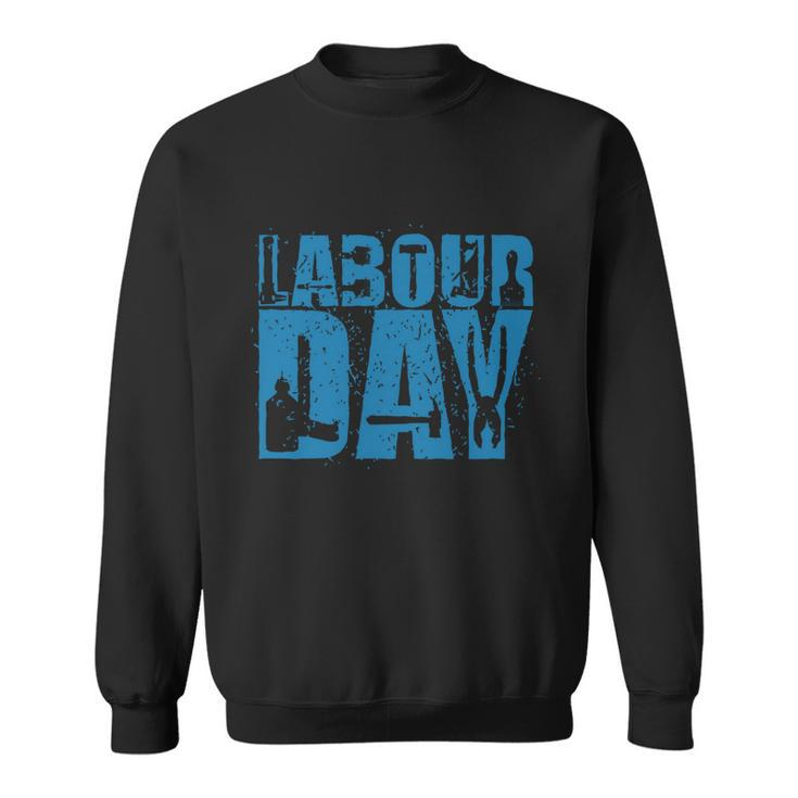 Labor Day Happy Labor Day Waleed Graphic Design Printed Casual Daily Basic Sweatshirt