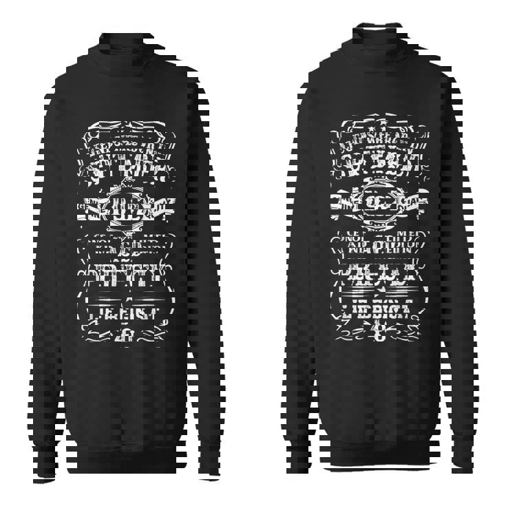 Legends Were Born In September 1982 40Th Birthday Gifts Men Women Sweatshirt Graphic Print Unisex