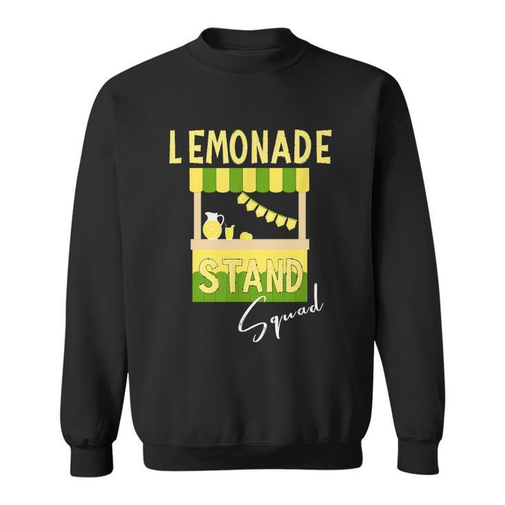 Lemonade Stand Squad Lemon Juice Drink Lover Sweatshirt