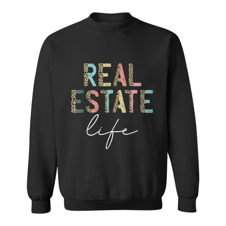 Leopard Real Estate Life Agent Realtor Investor Home Broker Tshirt Sweatshirt