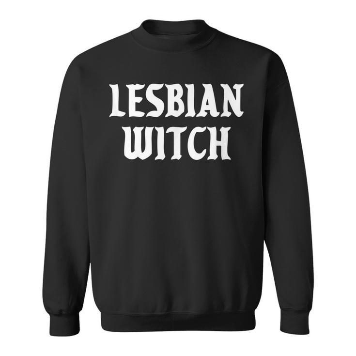 Lesbian Witch Lgbtq Gay Pride Halloween  Sweatshirt