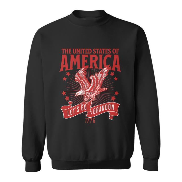 Let’S Go Brandon Usa America Trump 2024 Desantis  Sweatshirt