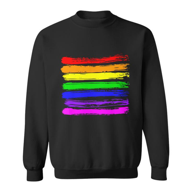 Lgbt Gay Pride Flag Shirt Gay Pride 2022 Graphic Design Printed Casual Daily Basic Sweatshirt