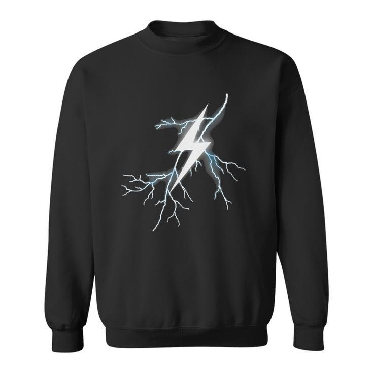 Lightning Thunder Bolt Strike Apparel Boys Girls Men Men Women Sweatshirt Graphic Print Unisex