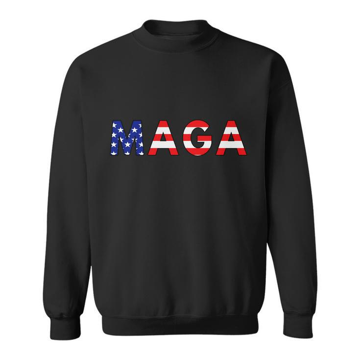 Maga American Flag Tshirt V5 Sweatshirt