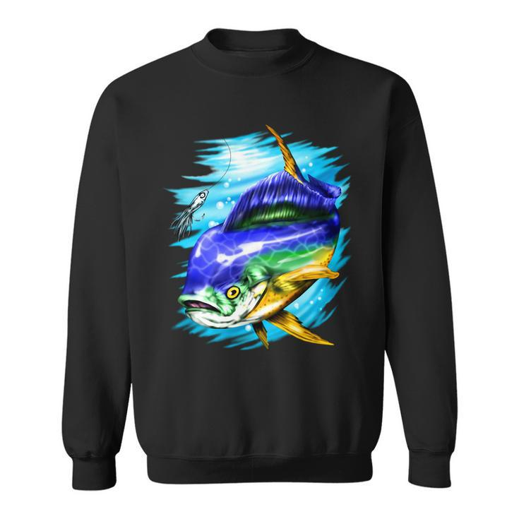 Mahi Mahi Fish Sweatshirt