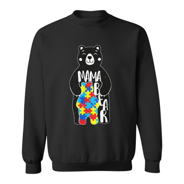 Mama Bear Autism Awareness Tshirt Sweatshirt