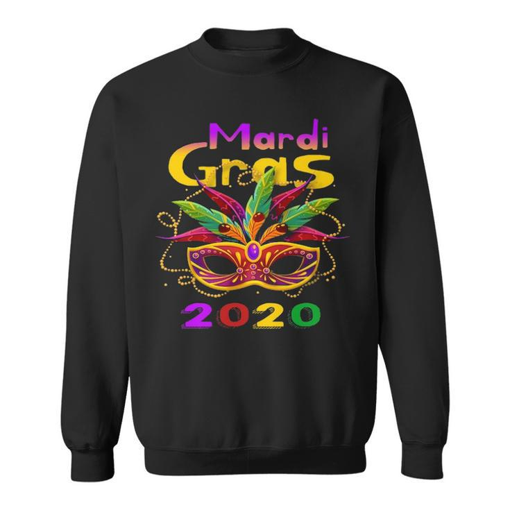 Mardi Gras   2020 Mardi Gras Costumes Sweatshirt