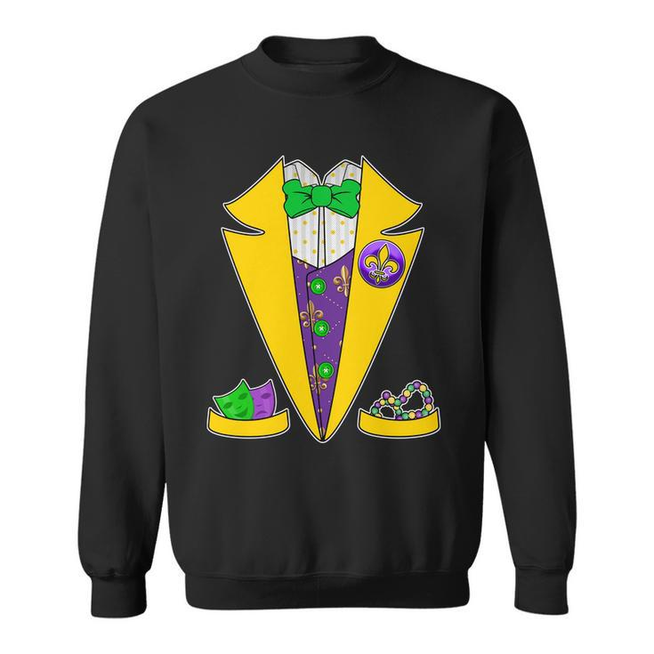 Mardi Gras Tuxedo V2 Sweatshirt