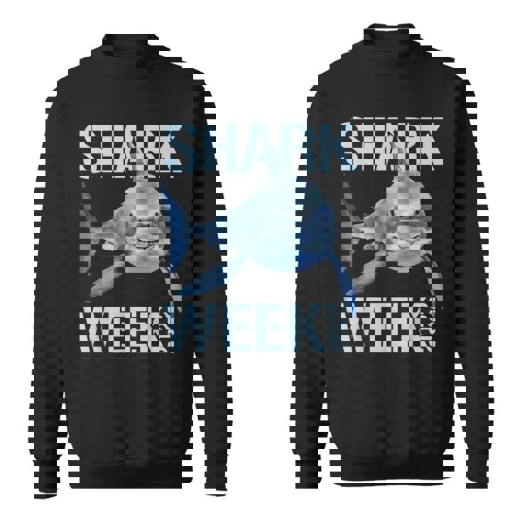 Mens Shark 2022 Week Passion Shark Lover Ocean Sea Womens Sweatshirt