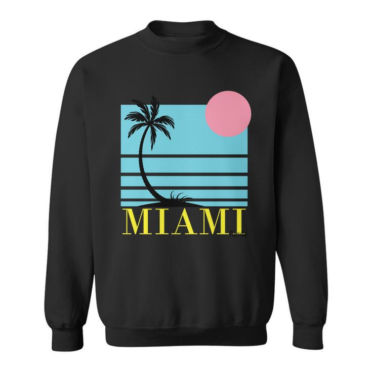 Miami Beach Sunset Sweatshirt