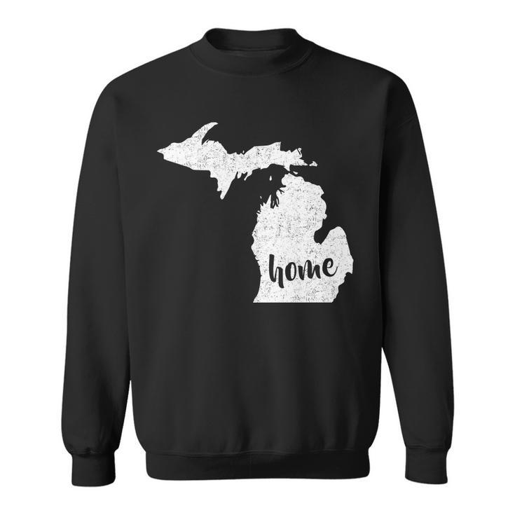 Michigan Home State  Sweatshirt