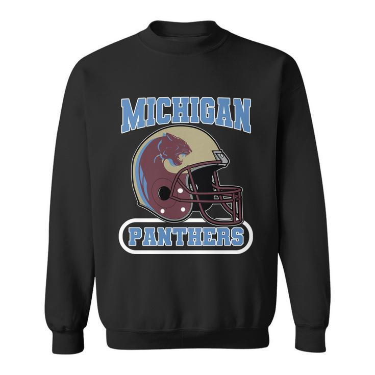 Michigan Panthers Football Logo Sweatshirt