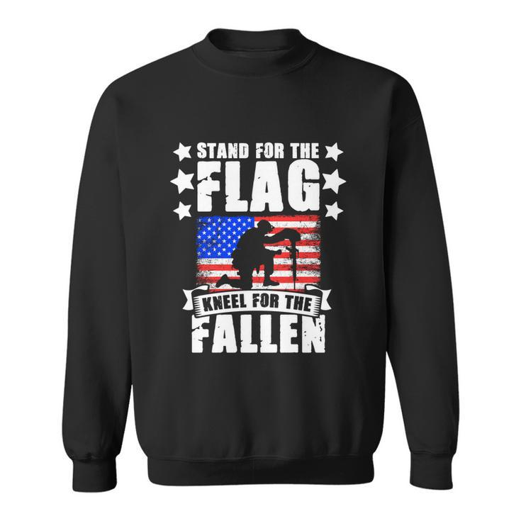 Military American Flag Soldier Veteran Day Memorial Day Gift Sweatshirt