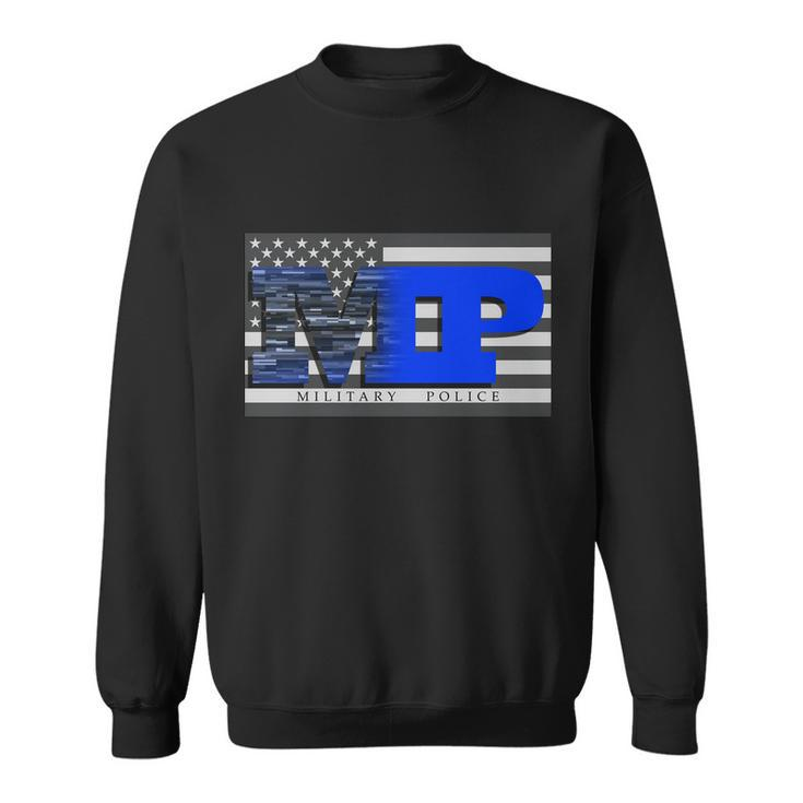 Military Police Mp Flag Sweatshirt