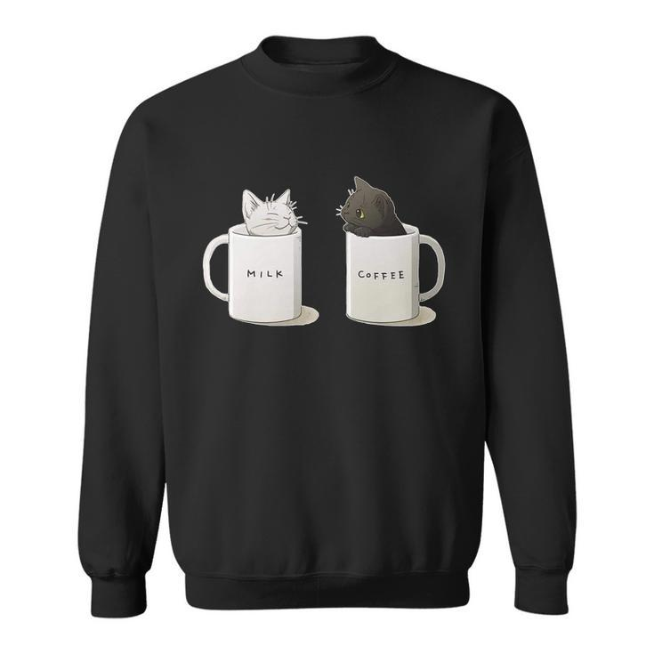 Milk N Coffee Kitties Sweatshirt
