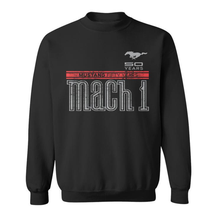 Mustang 50 Years Mach Official Logo Tshirt Sweatshirt