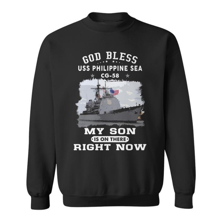 My Son Is On Uss Philippine Sea Cg Sweatshirt