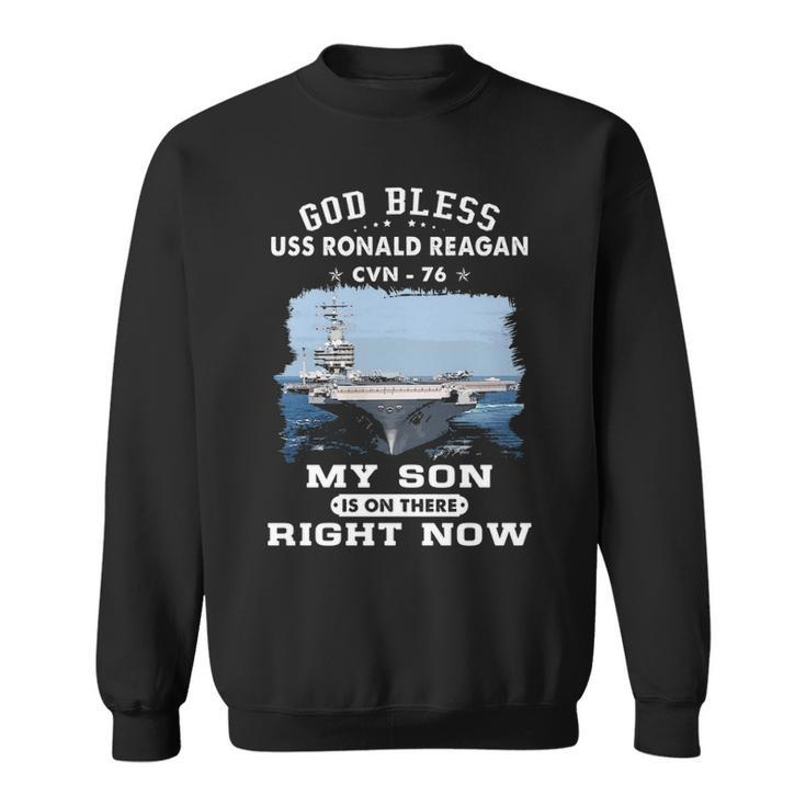My Son Is On Uss Ronald Reagan Cvn  Sweatshirt