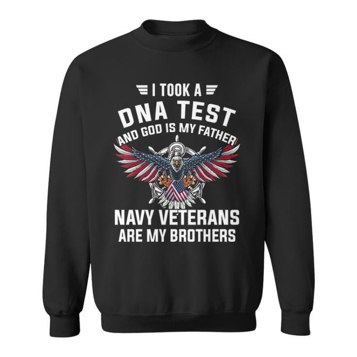 Navy I Took Dna Test Sweatshirt