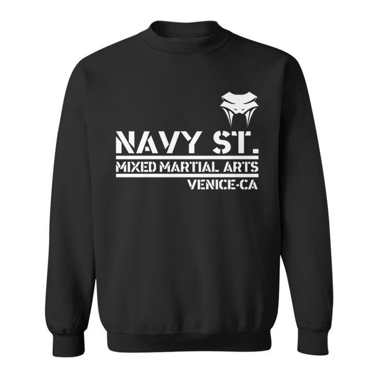 Navy St Mix Martial Arts Venice California Snake Logo Tshirt Sweatshirt